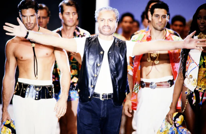 La historia de la marca Versace.