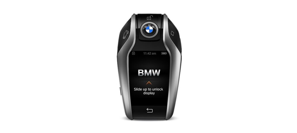 la llave del nuevo BMW 7