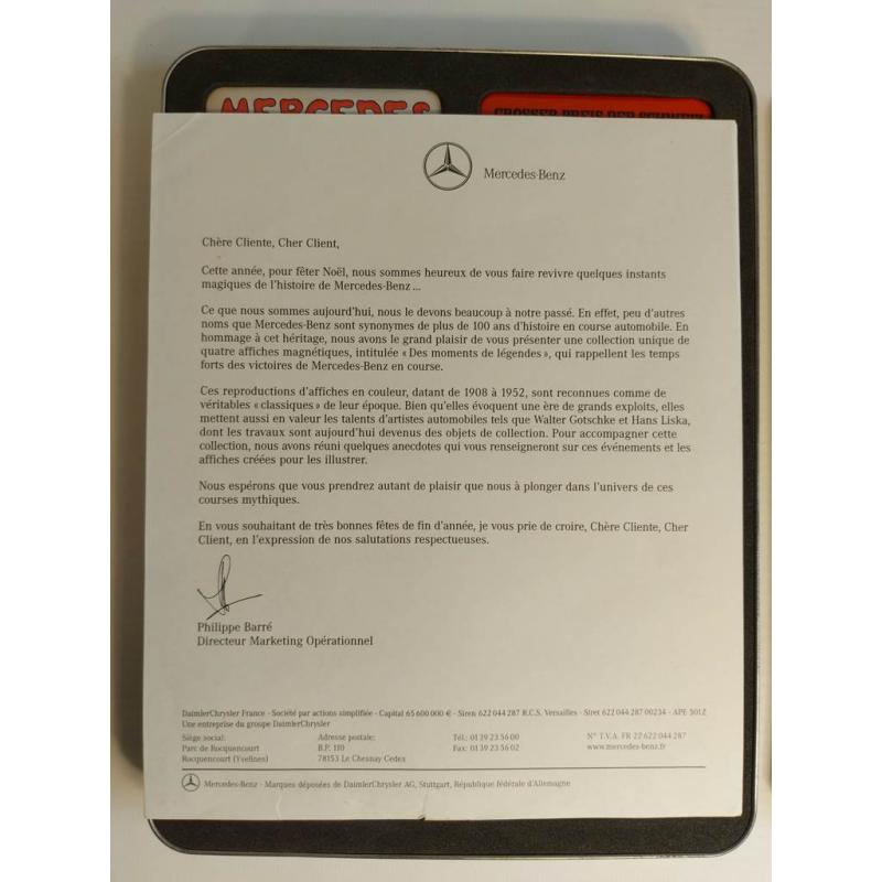 Regalo de Mercedes para un fan