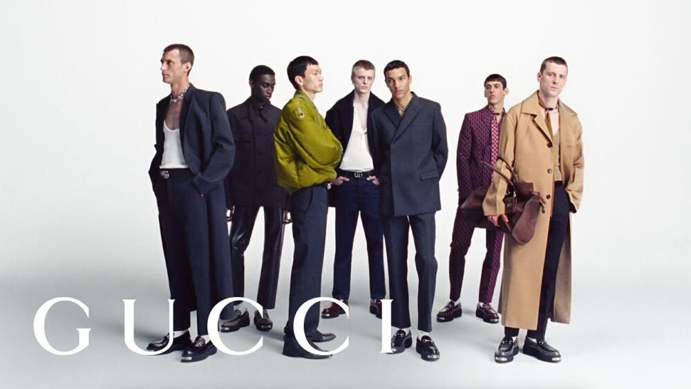 Las marcas de ropa masculina más lujosas Gucci