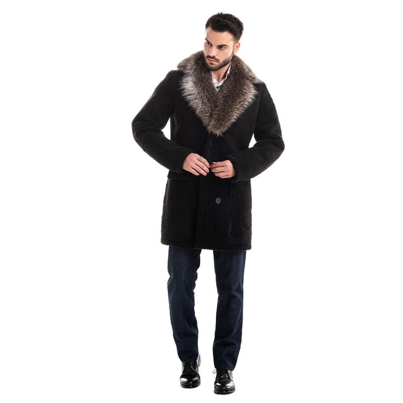 abrigos de piel de moda para hombre