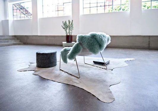 alfombras de piel natural