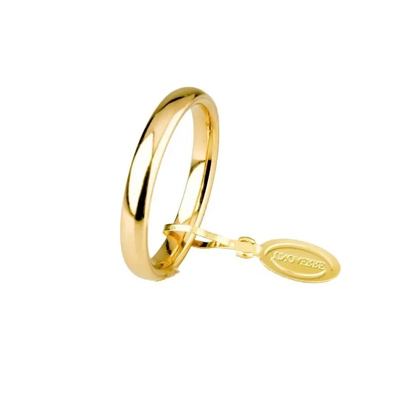 Anillo italiano de oro para hombre