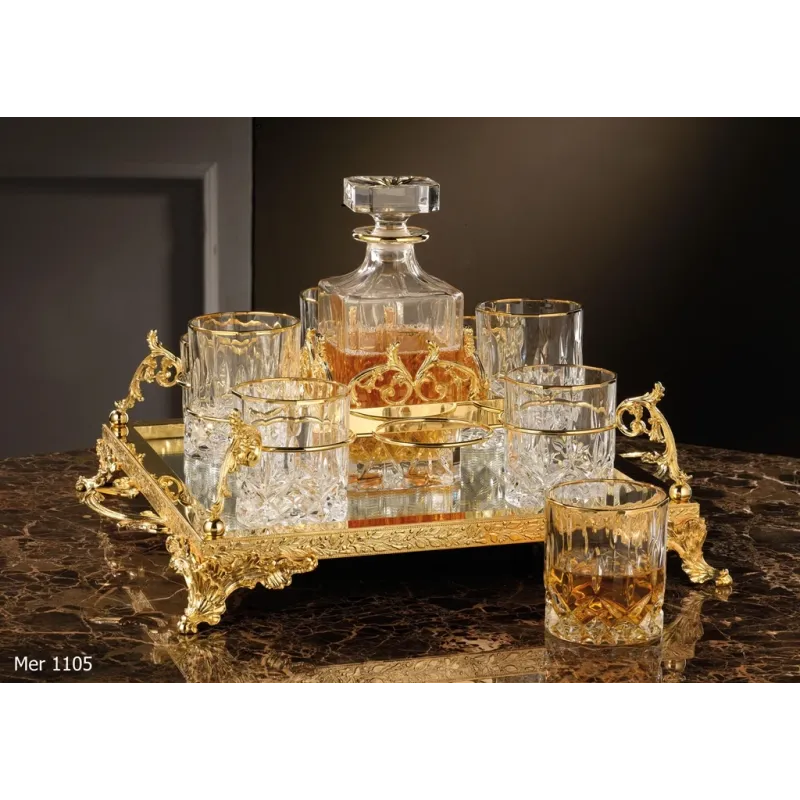 Productos de bronce Bandeja cuadrada