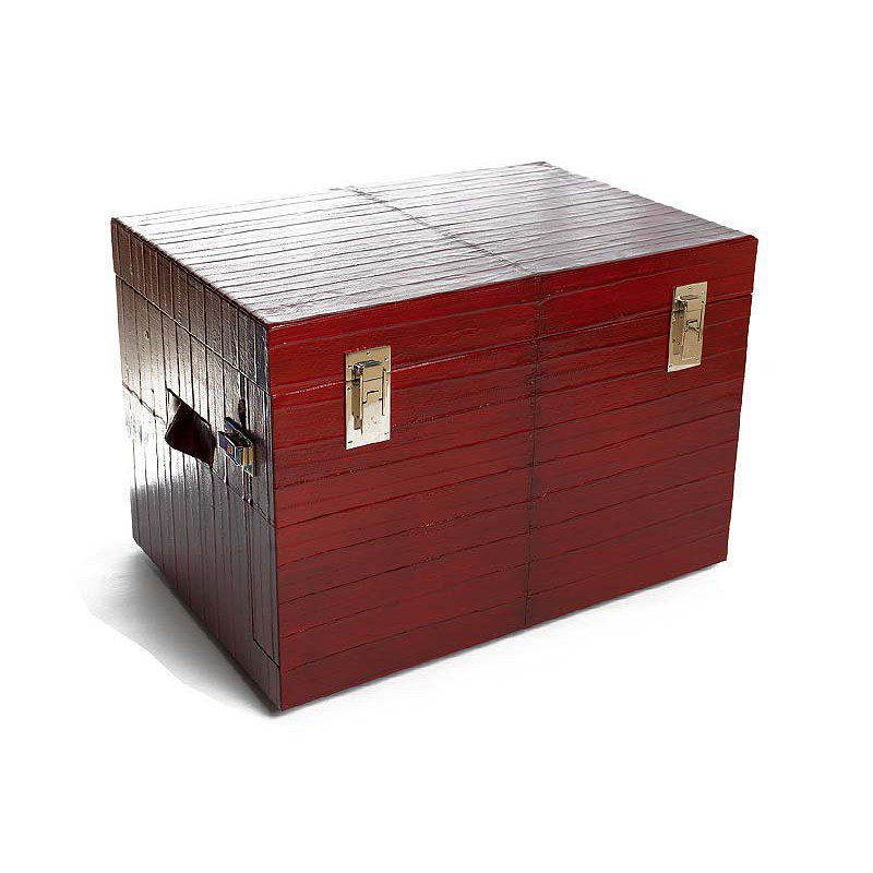 baúl de cuero para joyas