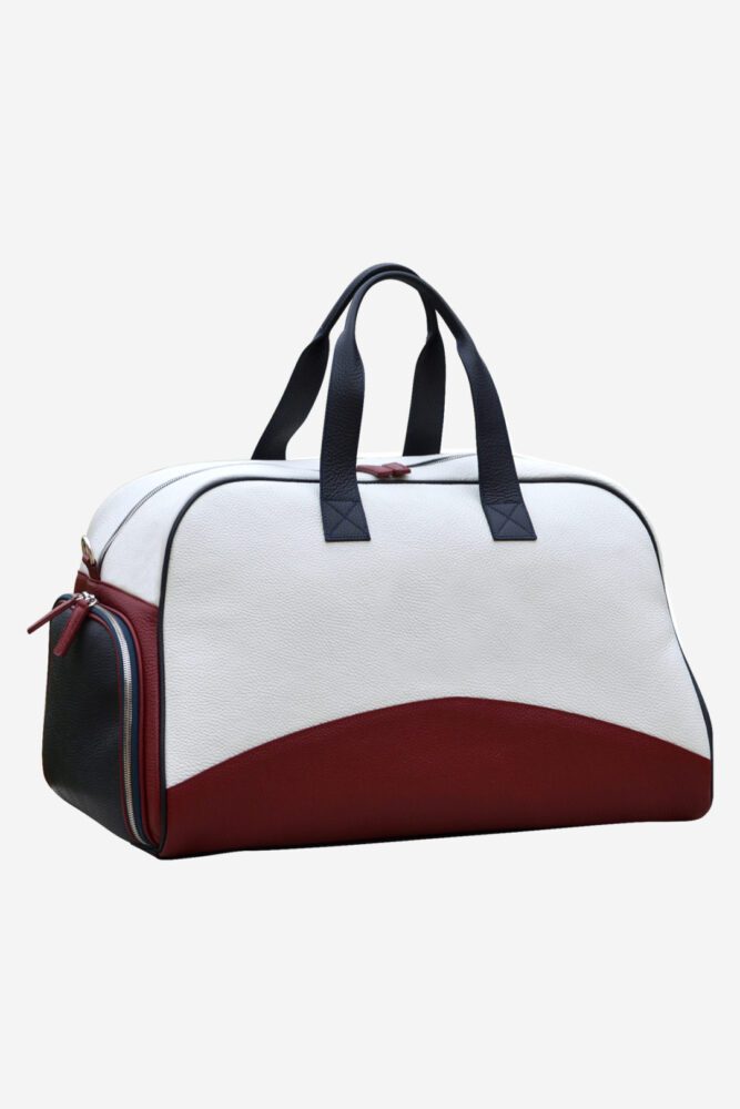 bolso de cuero para amante del deporte