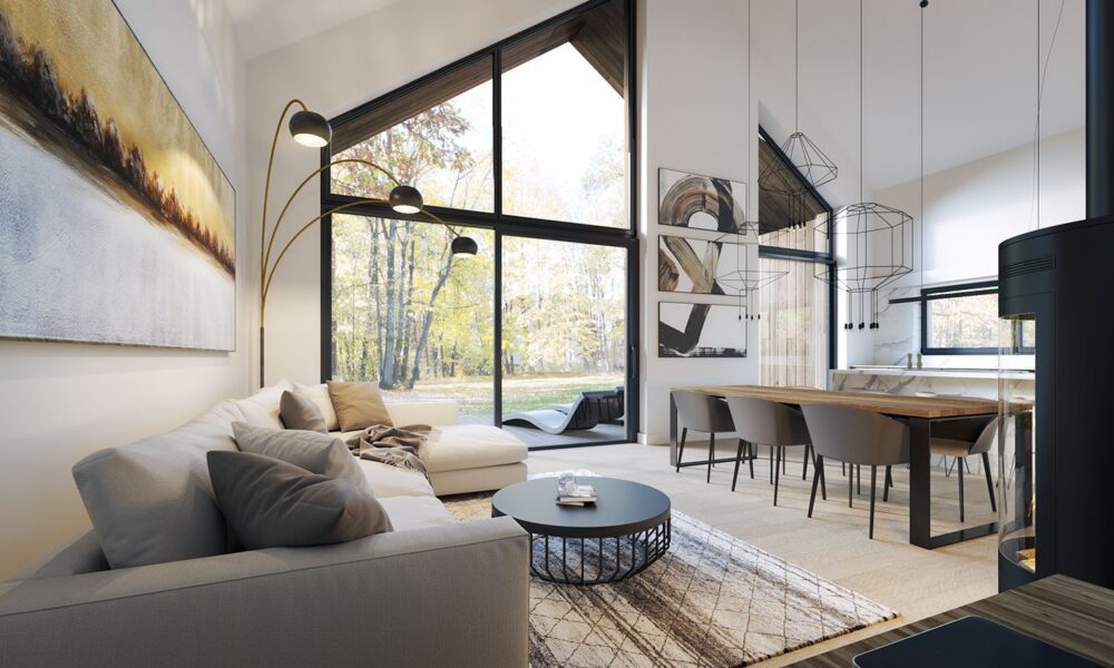 Proyecto de casa de estilo minimalista Interior