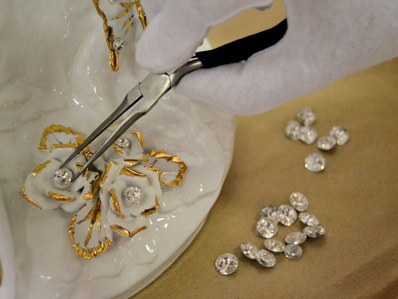 cerámica decorativa italiana