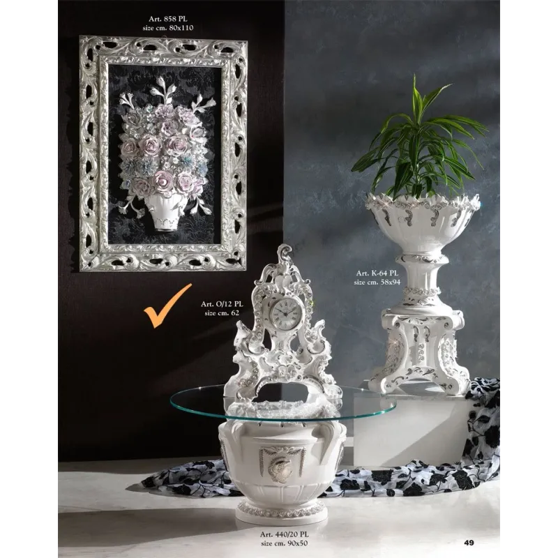 Cerámica Reloj Decorativo