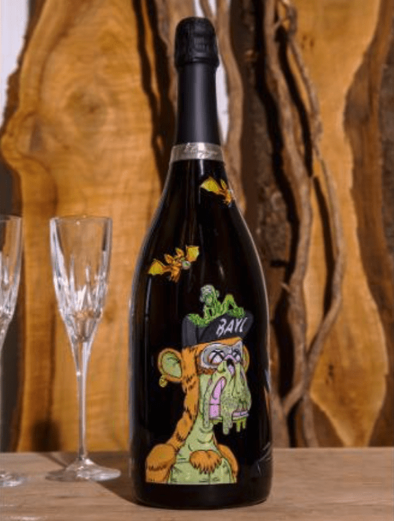 Champán vendido por 25 ml