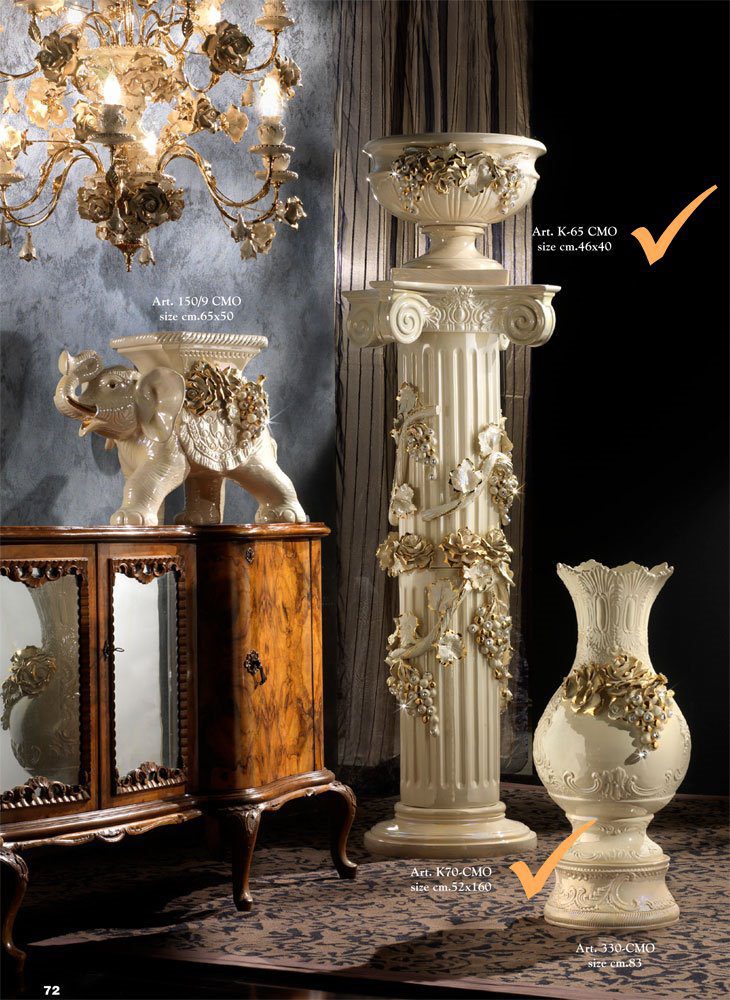 Columnas para interiores elegantes