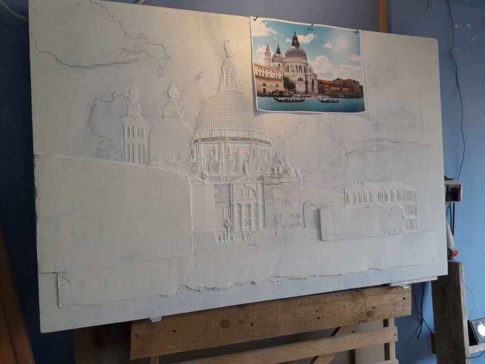 Cómo se hacen los bajorrelieves