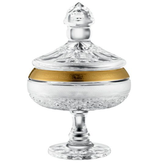 copa de cristal para frutas