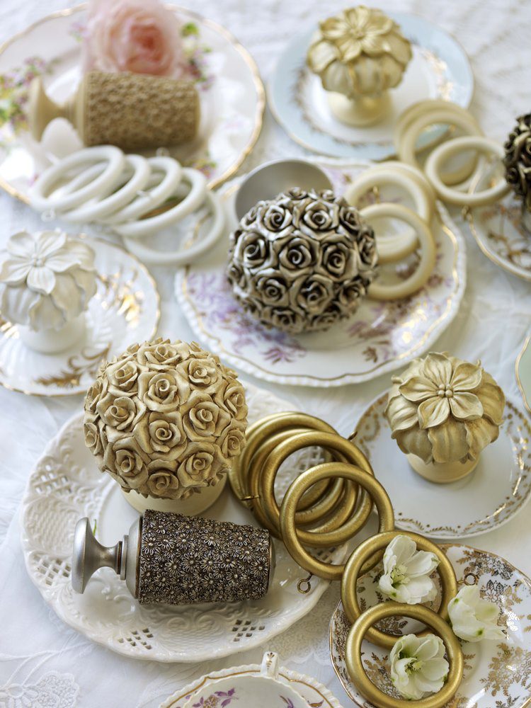 barras de cortina de lujo para apartamentos