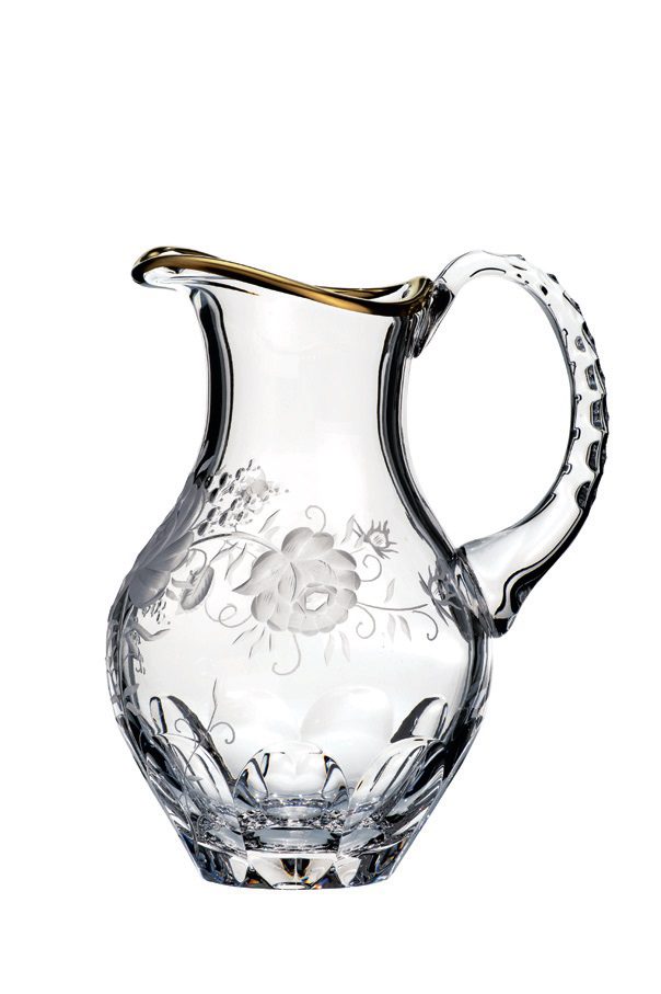 cristal sobre la mesa