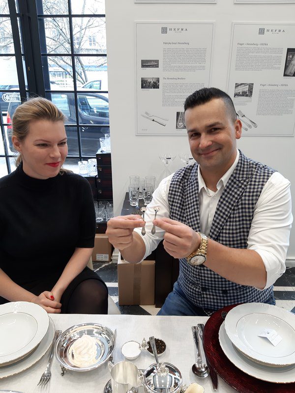 cubiertos de plata hefra