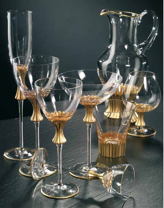 cubiteras y copas de champán