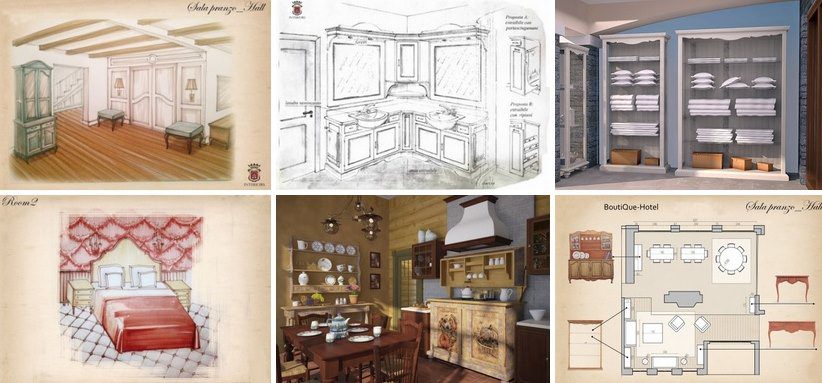 diseño de interiores de estilo provenzal