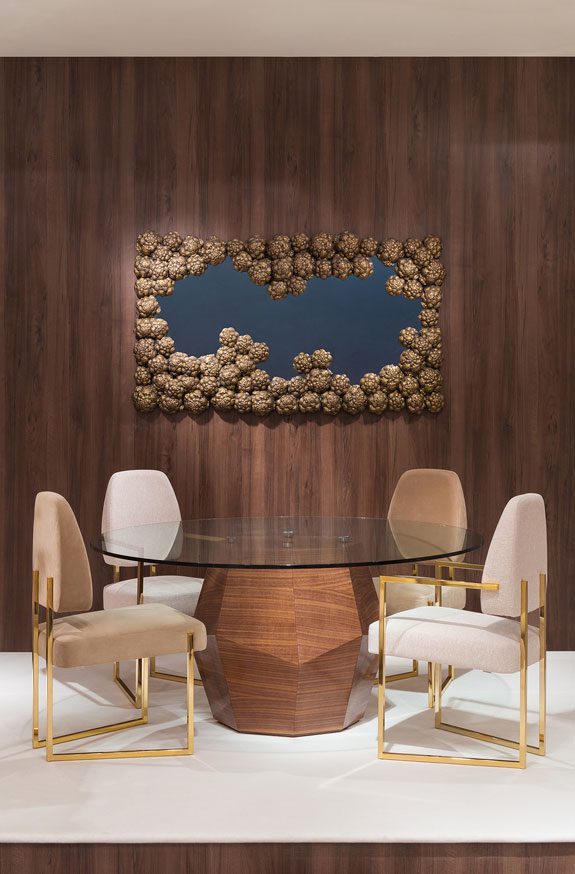 diseño de muebles minimalistas de lujo