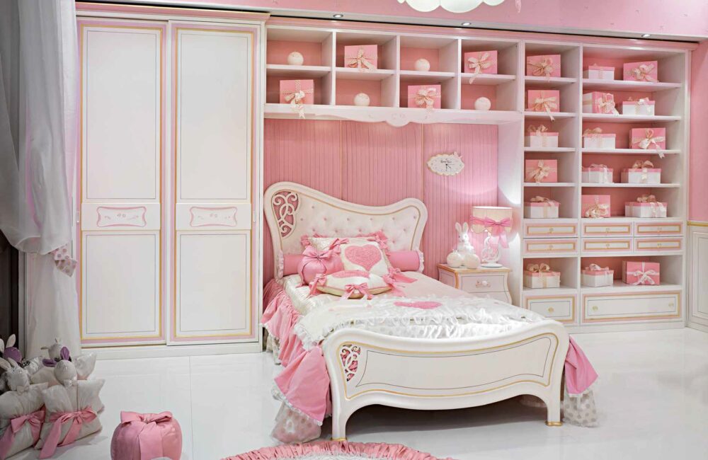 dormitorio elegante para niñas