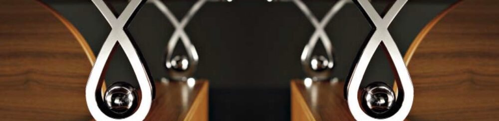 escritorio de madera de lujo