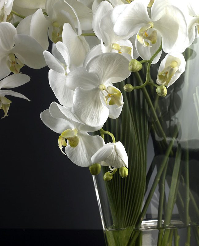 hermosas flores artificiales