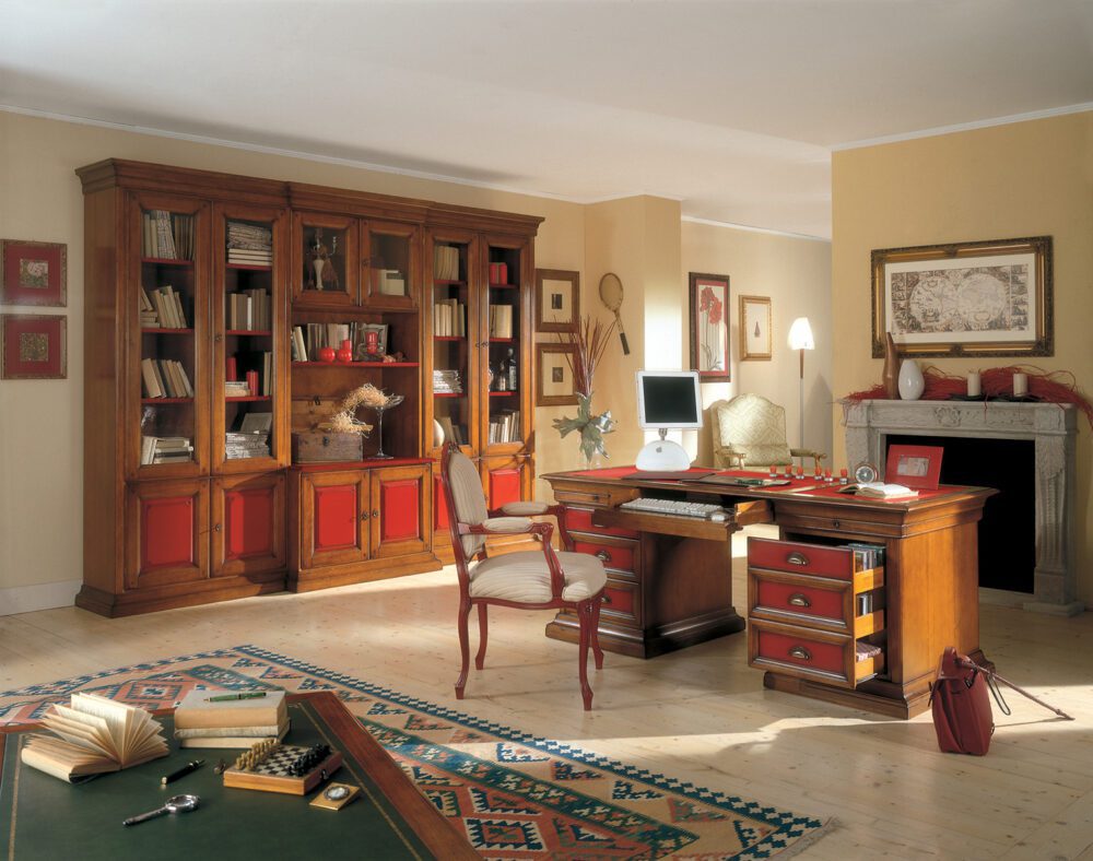 Despacho bicolor en casa