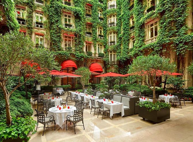 Hoteles de lujo en Francia Plaza Athenee Exterior