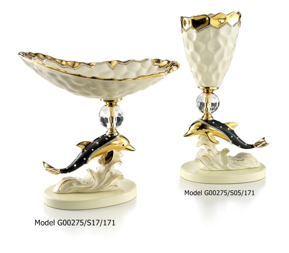 jarrón italiano de cerámica