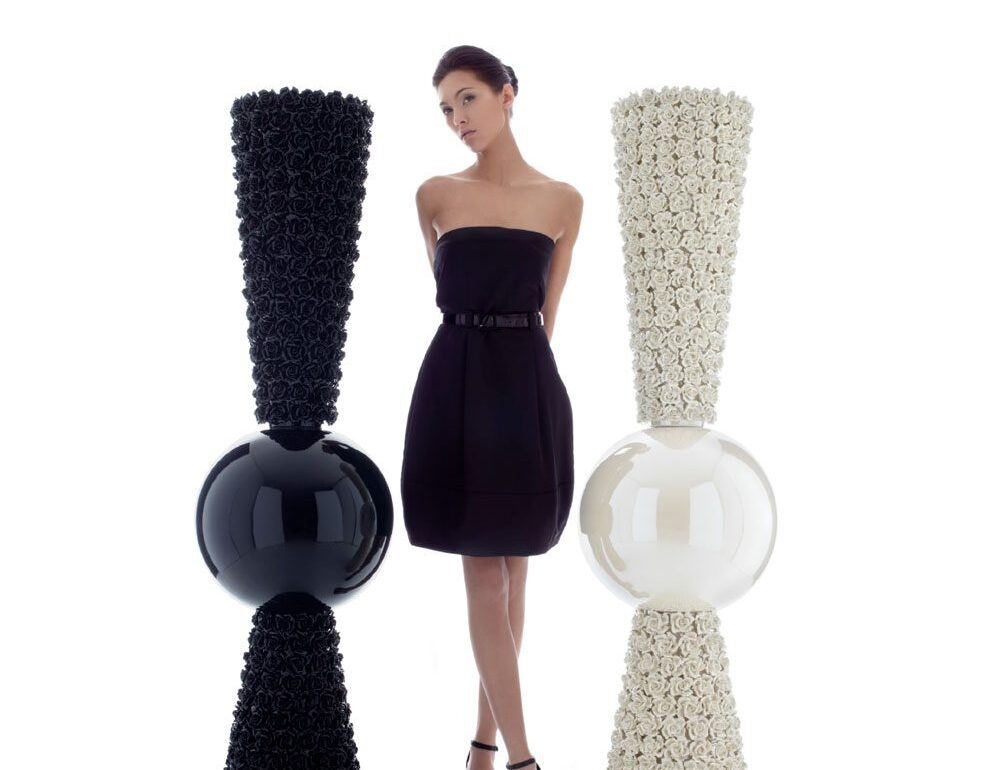 jarrones muy altos y grandes para el salón