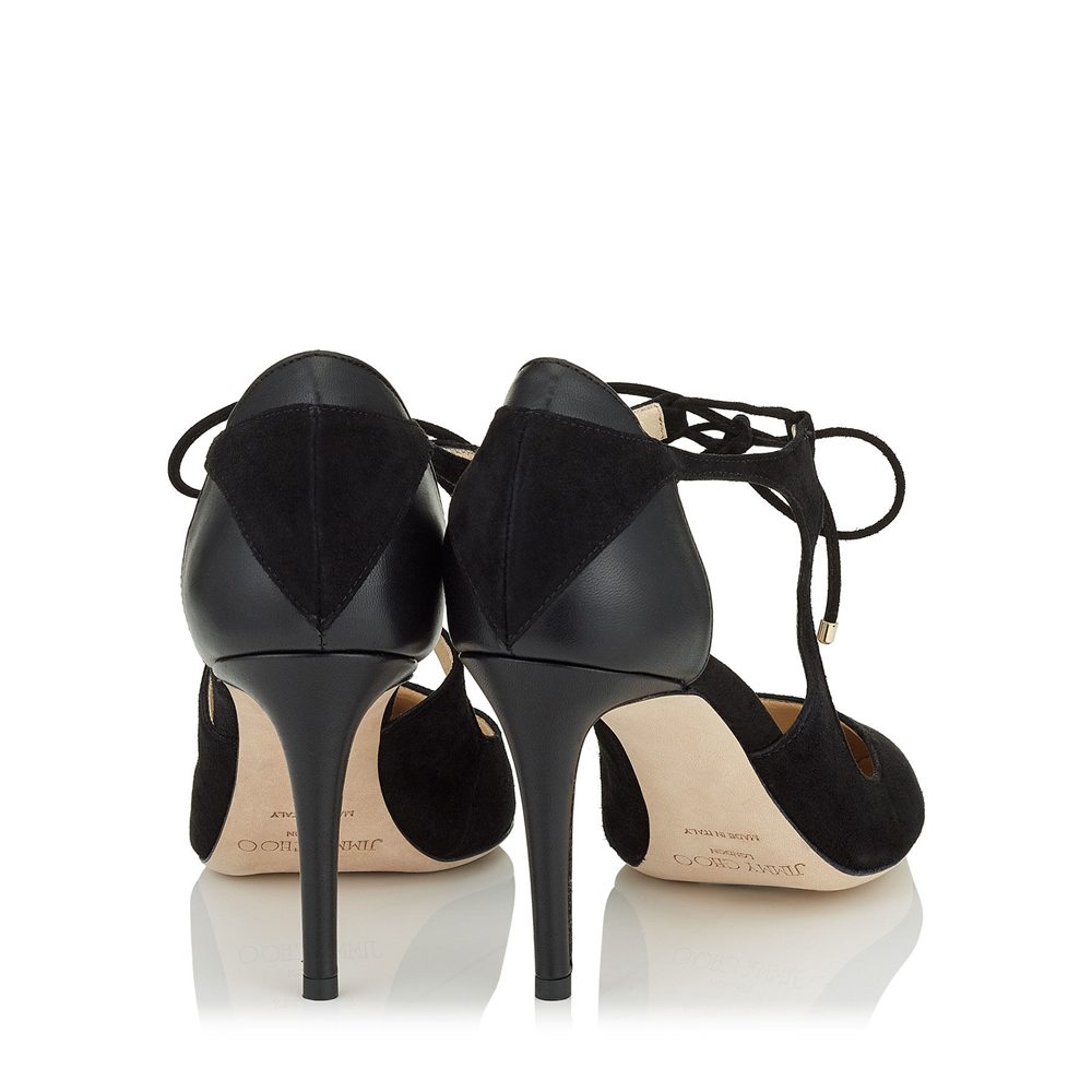 jimmy choo tacones de aguja negros