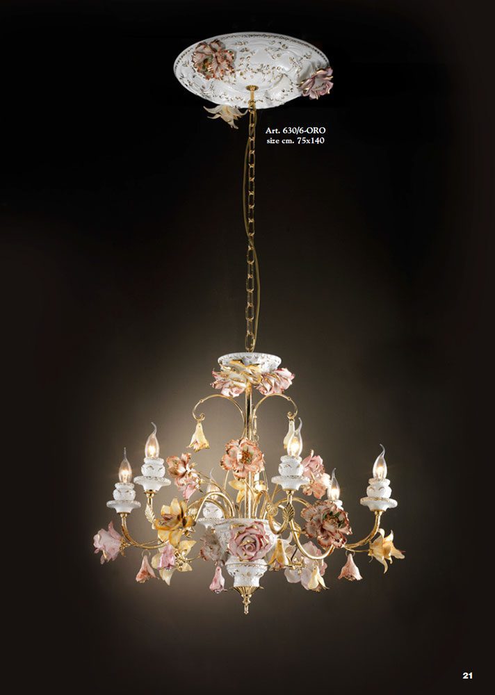 lámparas de araña italianas para salón