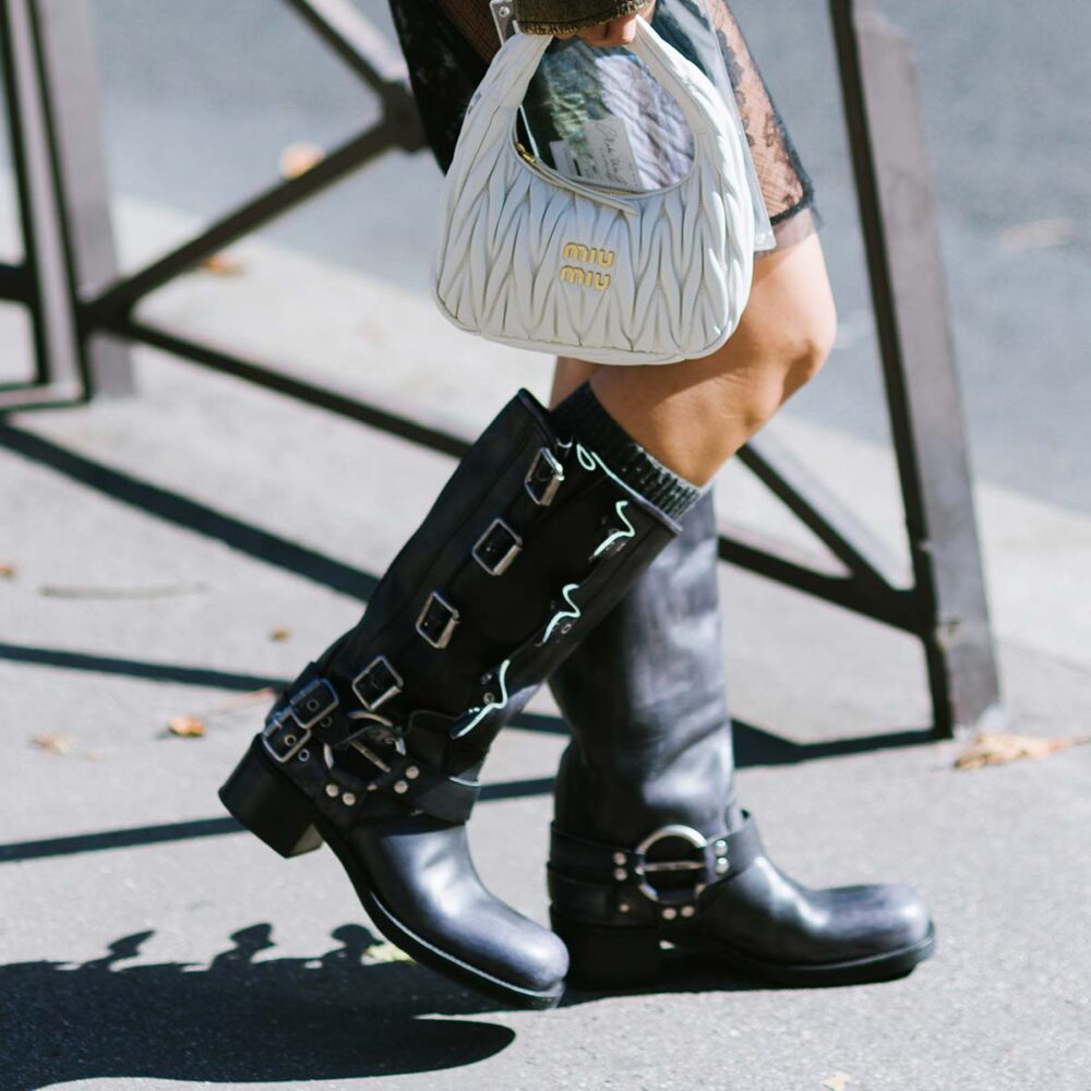 Las botas biker de mujer más de moda para el invierno