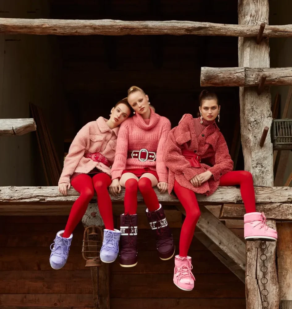 Las botas de nieve de mujer más de moda