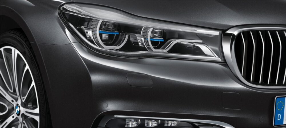 luces en el nuevo BMW 7