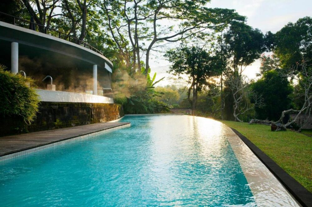 Lugares extravagantes para vacaciones Como Shambhala Estate Vista exterior