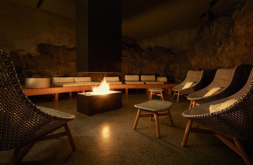 Lugares extravagantes para vacaciones The Retreat At Blue Lagoon Iceland Interior