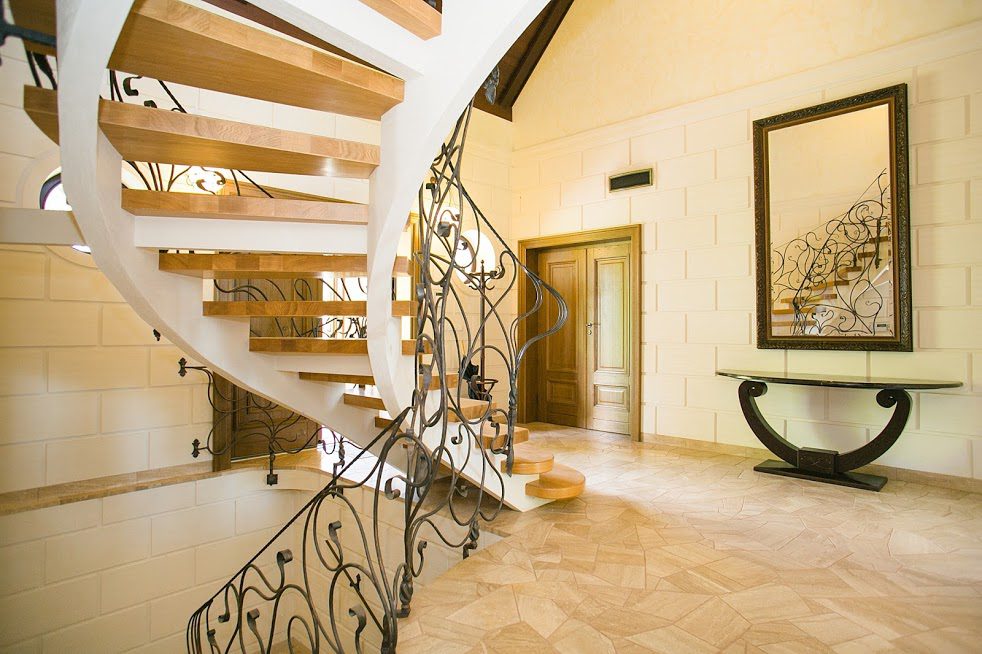 casa señorial elegante con línea de costa