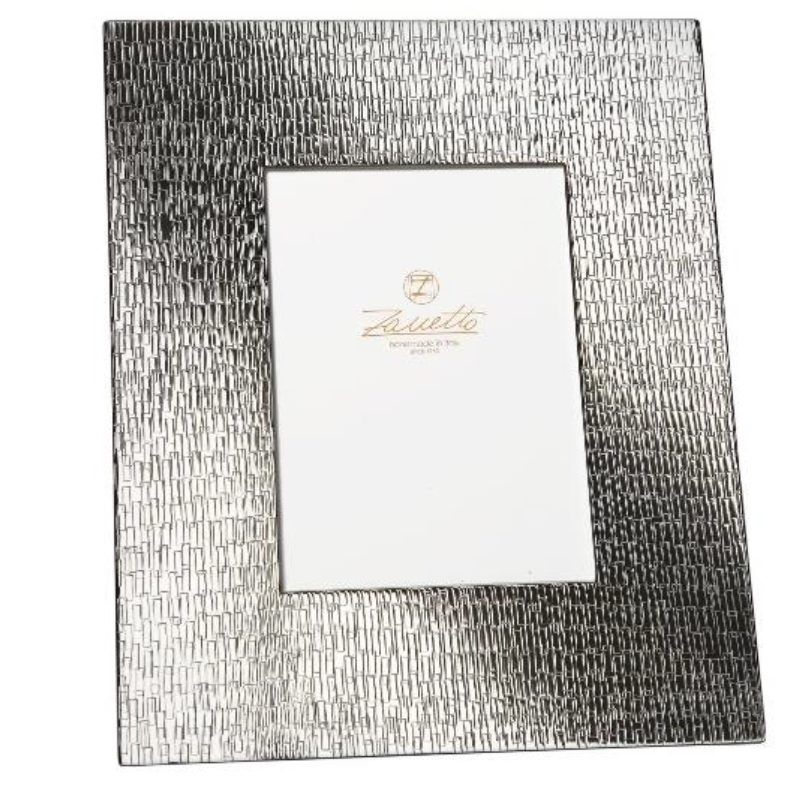 marco plateado para fotos