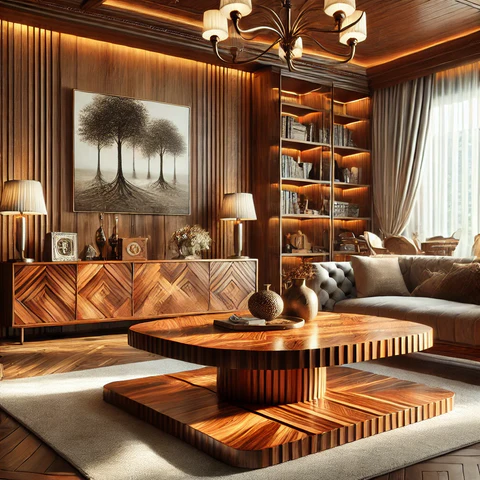 Muebles de lujo de madera