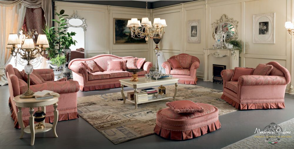 muebles italianos elegantes para la sala de estar