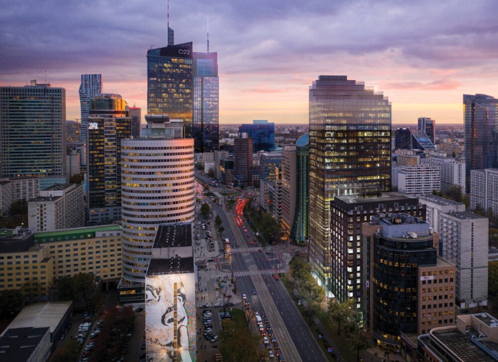 Nuevo rascacielos en Varsovia Upper One