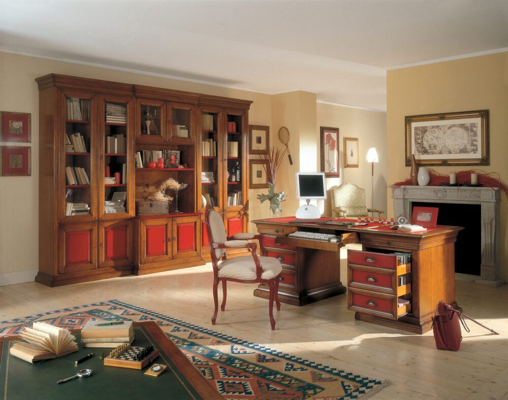 Despacho bicolor en casa