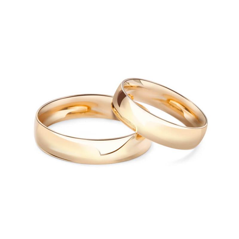 Oro italiano Anillo 1