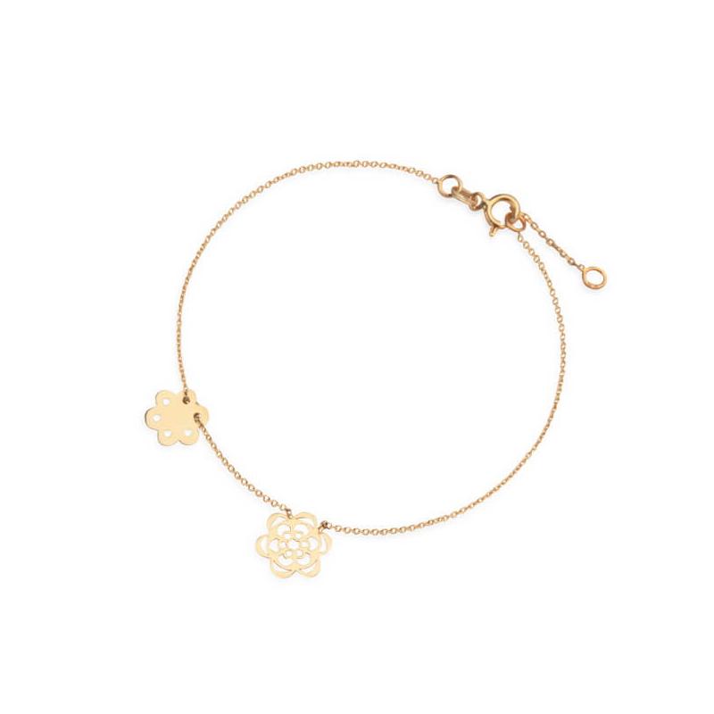Oro Italiano Pulsera Elegante