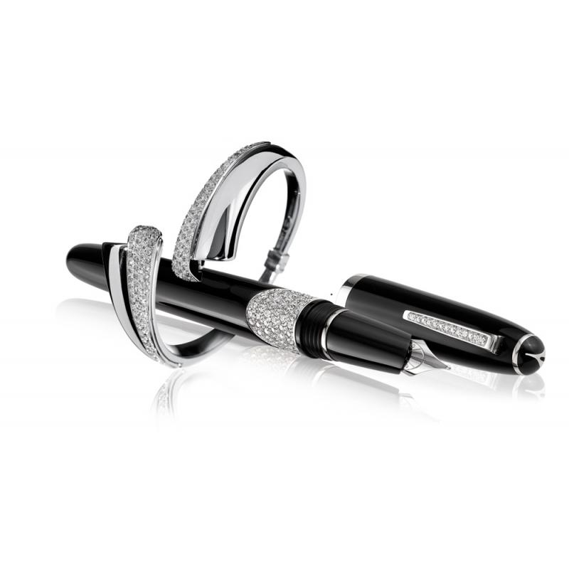 Pluma de Diamantes Eternos