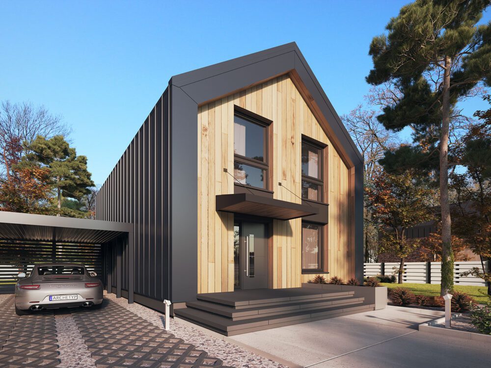 Proyecto de casa Granero Moderno Miko2