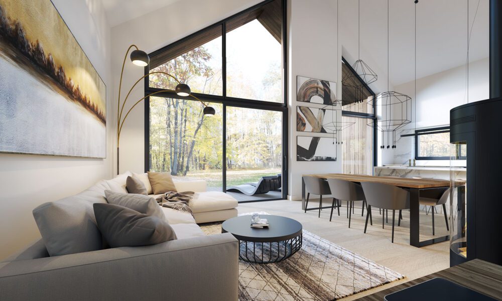 Proyecto de casa de estilo minimalista Interior