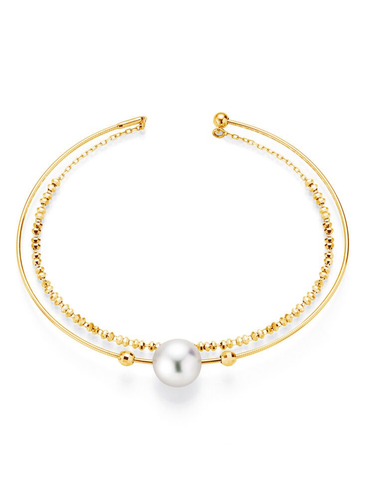 Pulsera de perlas de varias filas