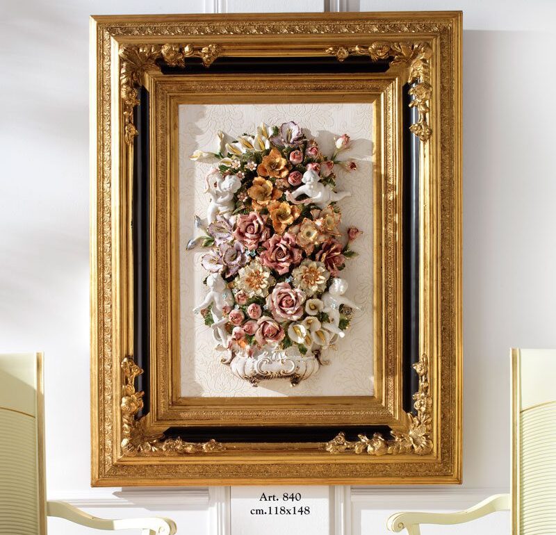 qué cuadros elegir para un salón clásico